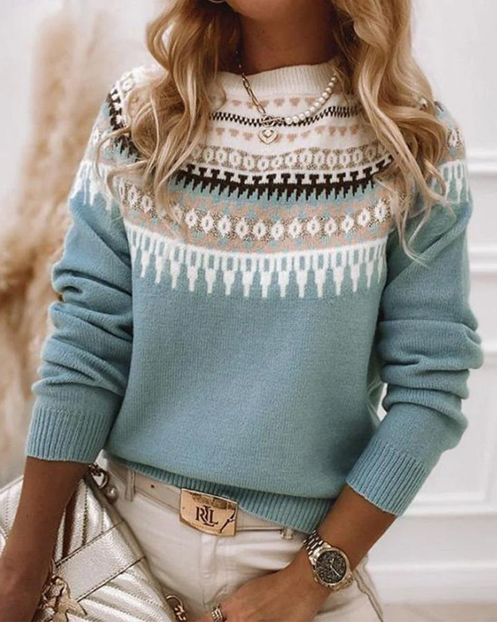 Elowyn™ - Nordic Winter Knit Sweater