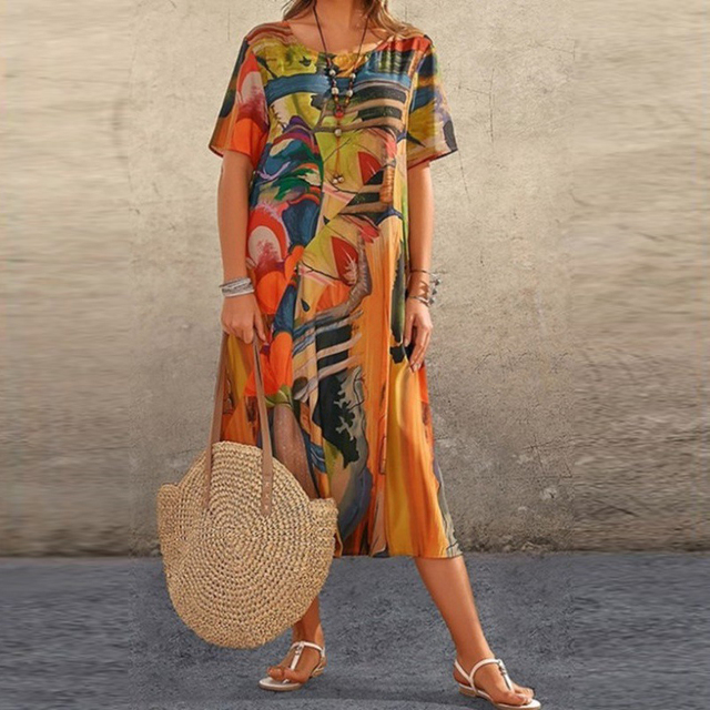 Abigail™ - Flowing Bohemian Dress