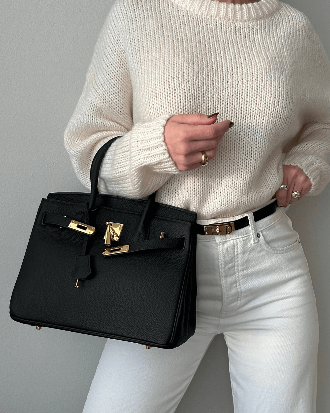 Scarlett™ | Timeless Elegance Leather Tote