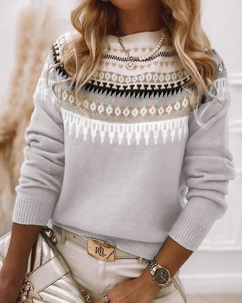 Elowyn™ - Nordic Winter Knit Sweater