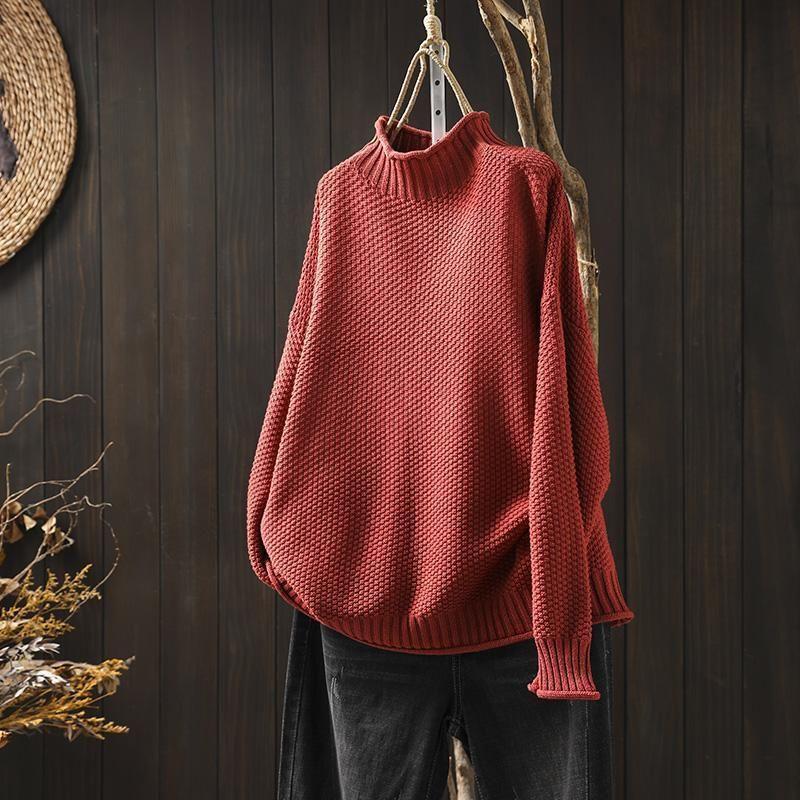 Evangeline™ - Cozy Knit Turtleneck