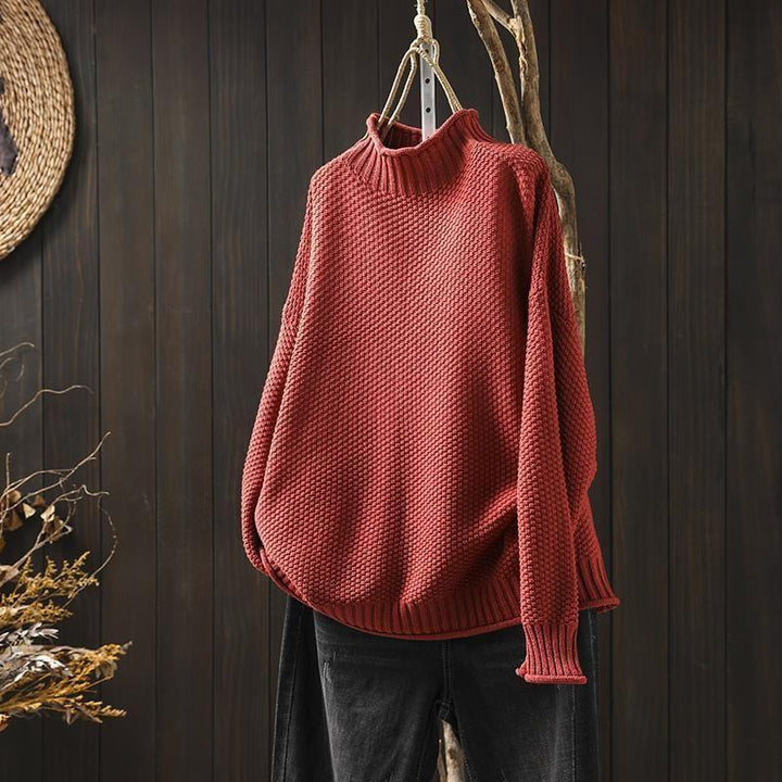 Evangeline™ - Cozy Knit Turtleneck