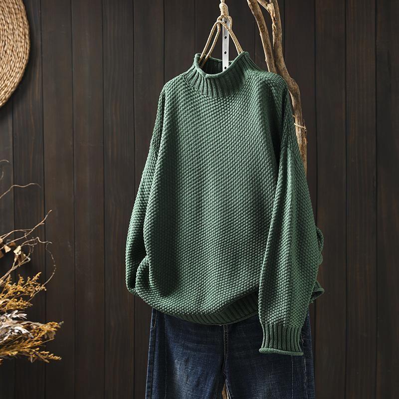Evangeline™ - Cozy Knit Turtleneck