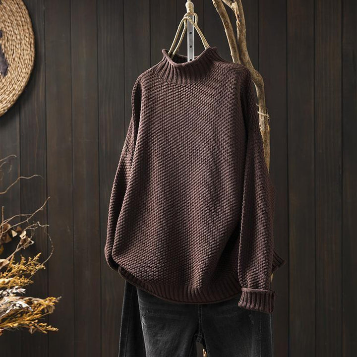 Evangeline™ - Cozy Knit Turtleneck