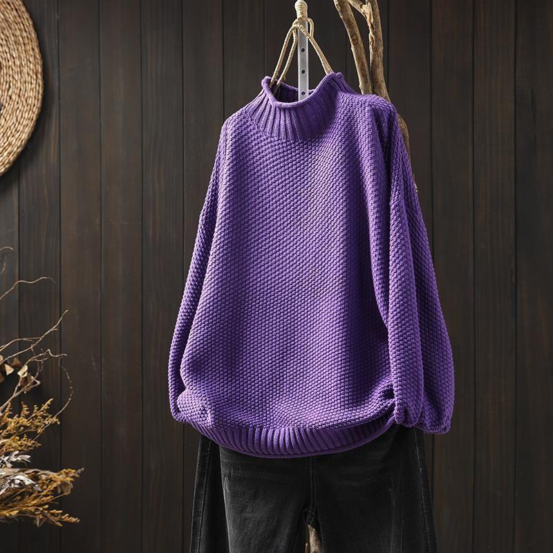 Evangeline™ - Cozy Knit Turtleneck