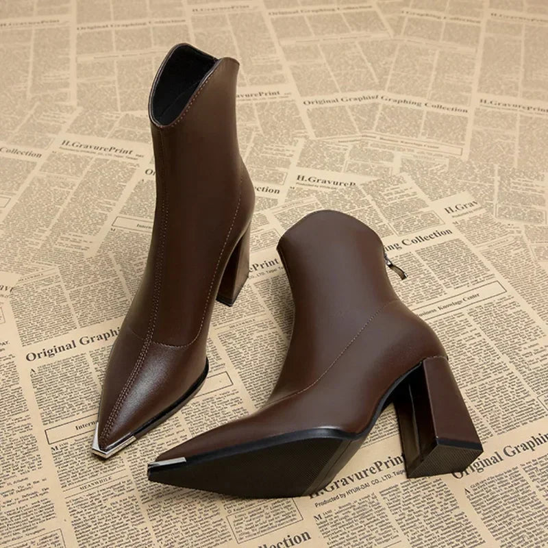 Althea™ - Luxe Heel Ankle Boots