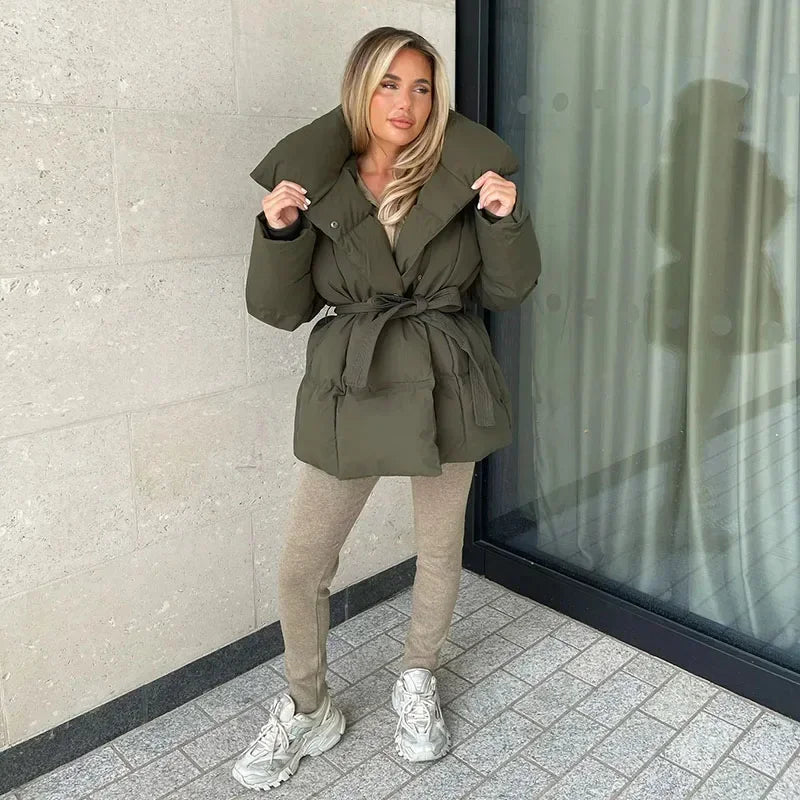 Daphne™ - Belted Puffer Jacket