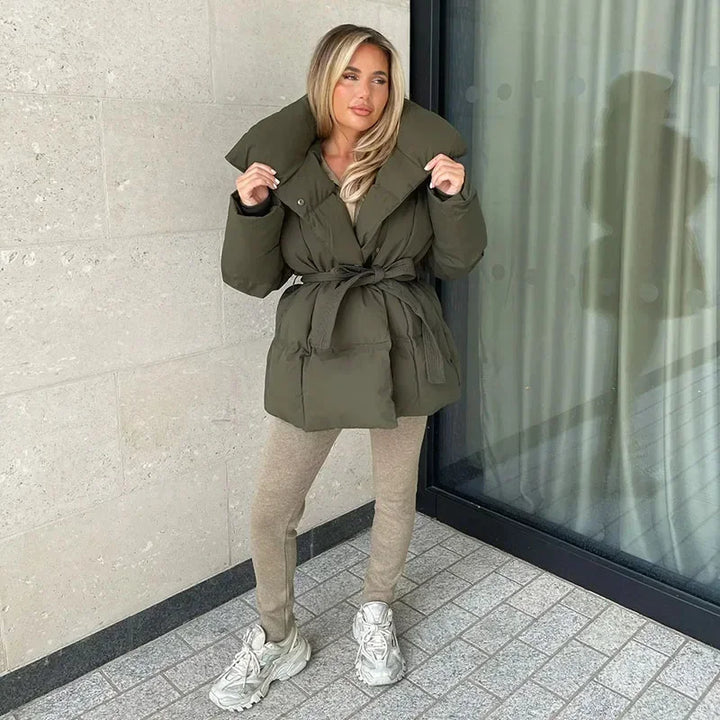 Daphne™ - Belted Puffer Jacket