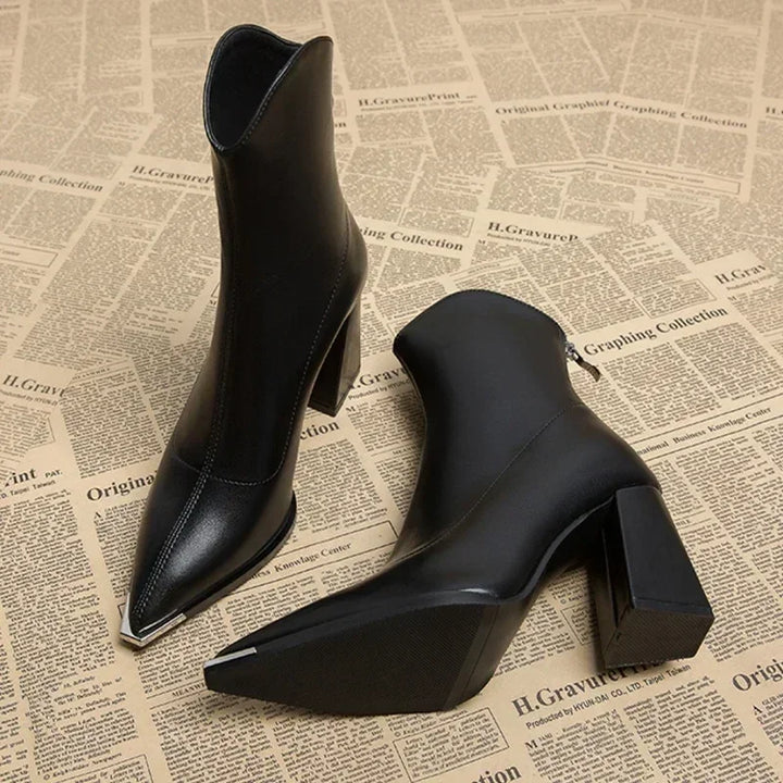 Althea™ - Luxe Heel Ankle Boots