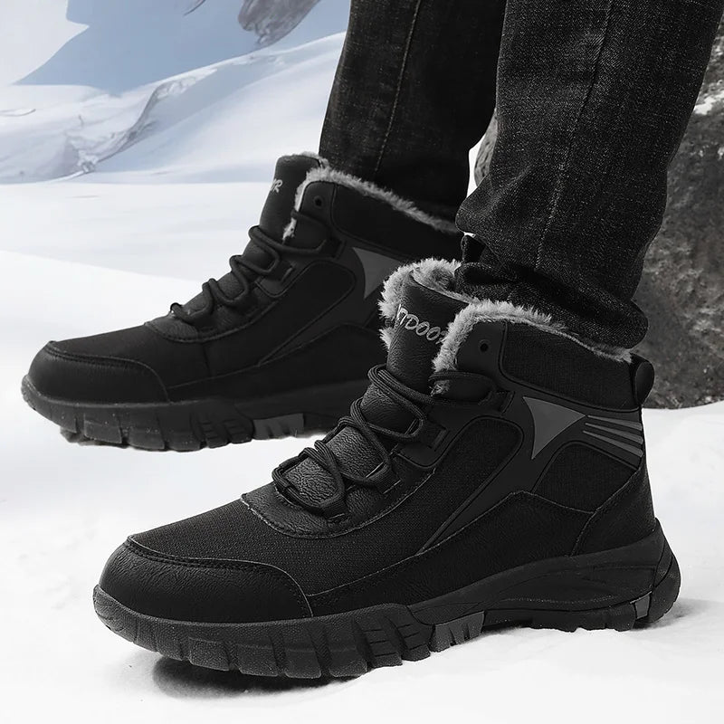 Allen - Wide-fitting Winter Leather Boots