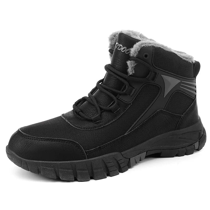 Allen - Wide-fitting Winter Leather Boots