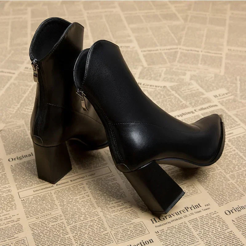 Althea™ - Luxe Heel Ankle Boots