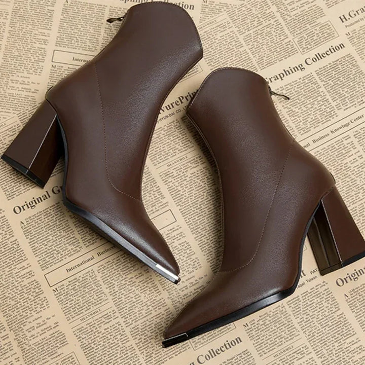Althea™ - Luxe Heel Ankle Boots