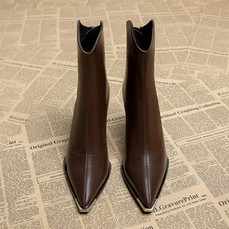 Althea™ - Luxe Heel Ankle Boots