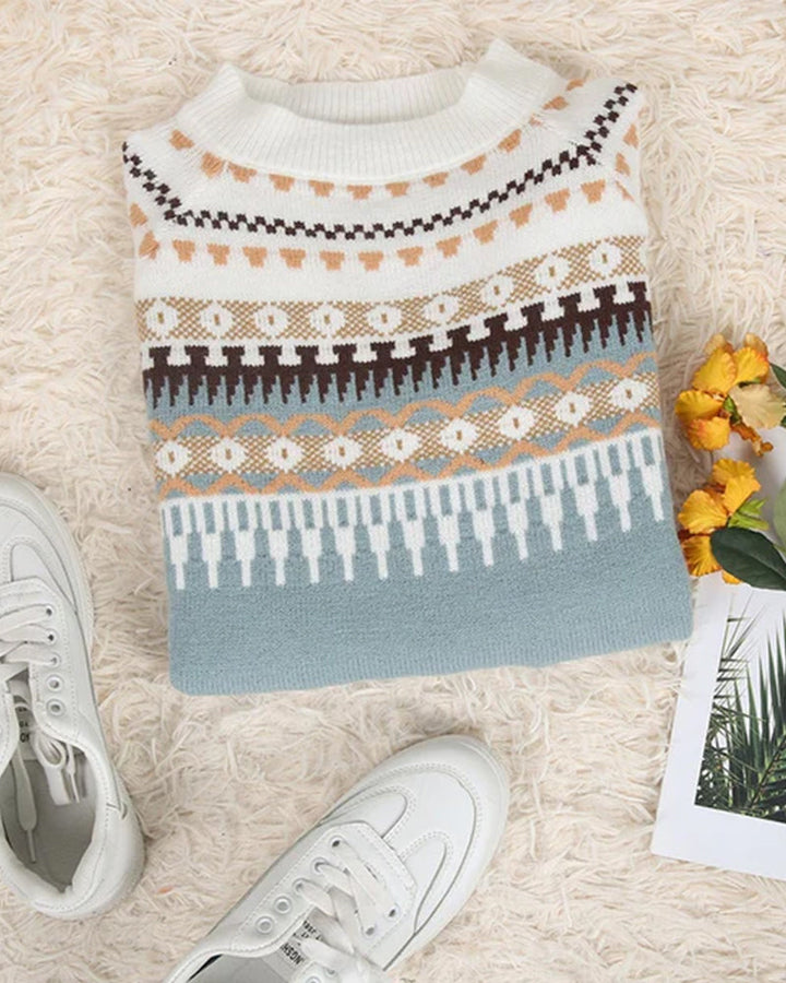 Elowyn™ - Nordic Winter Knit Sweater