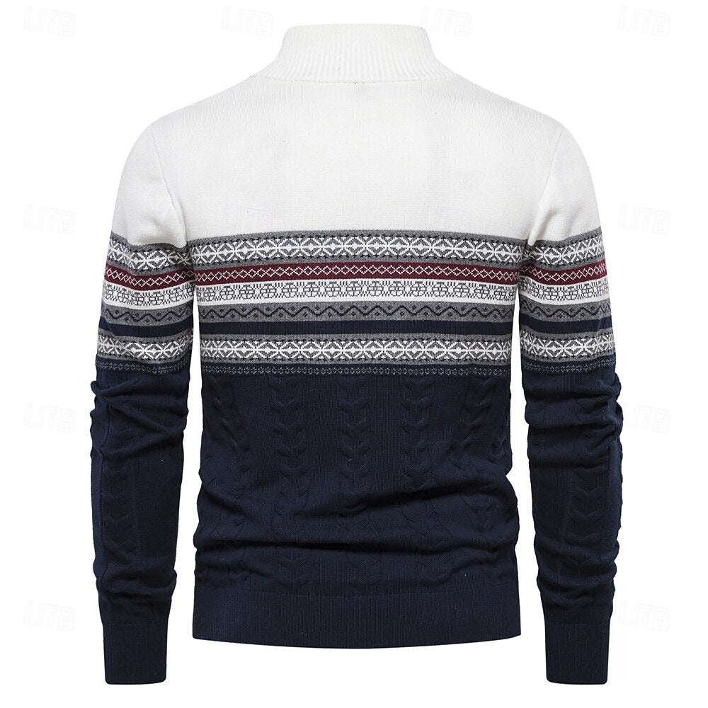 Logan™ | Nordic Knit Sweater for Classic Winter Style