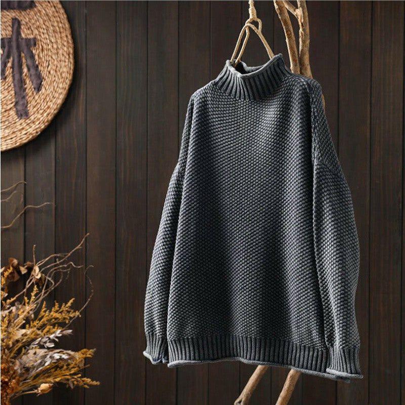 Evangeline™ - Cozy Knit Turtleneck