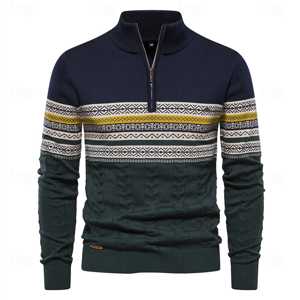 Logan™ | Nordic Knit Sweater for Classic Winter Style