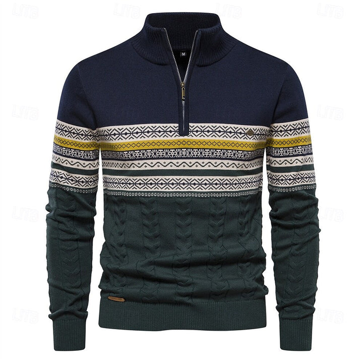 Logan™ | Nordic Knit Sweater for Classic Winter Style