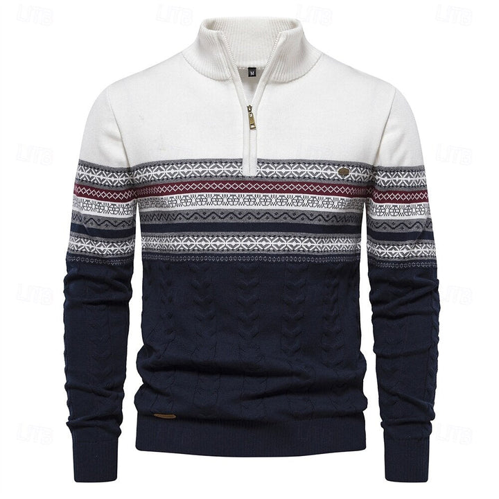 Logan™ | Nordic Knit Sweater for Classic Winter Style