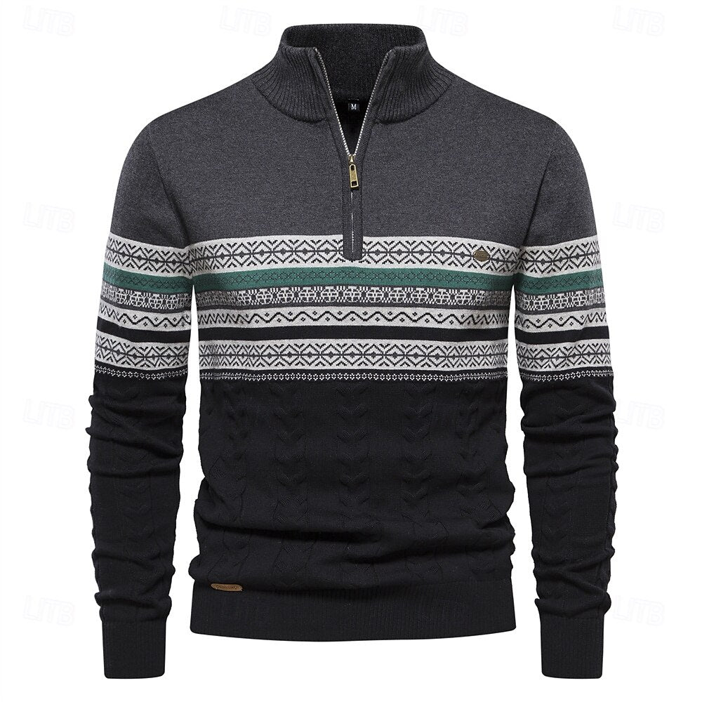 Logan™ | Nordic Knit Sweater for Classic Winter Style