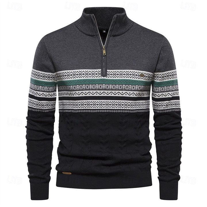 Logan™ | Nordic Knit Sweater for Classic Winter Style