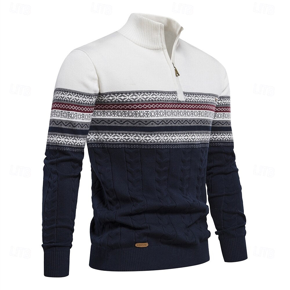 Logan™ | Nordic Knit Sweater for Classic Winter Style