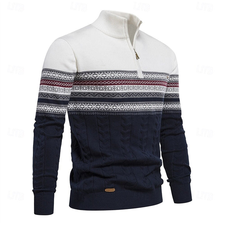 Logan™ | Nordic Knit Sweater for Classic Winter Style