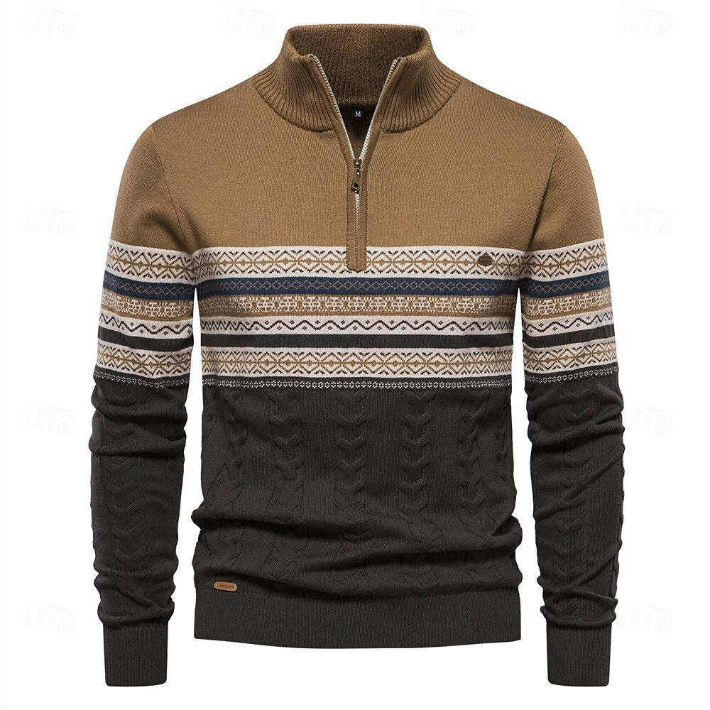 Logan™ | Nordic Knit Sweater for Classic Winter Style