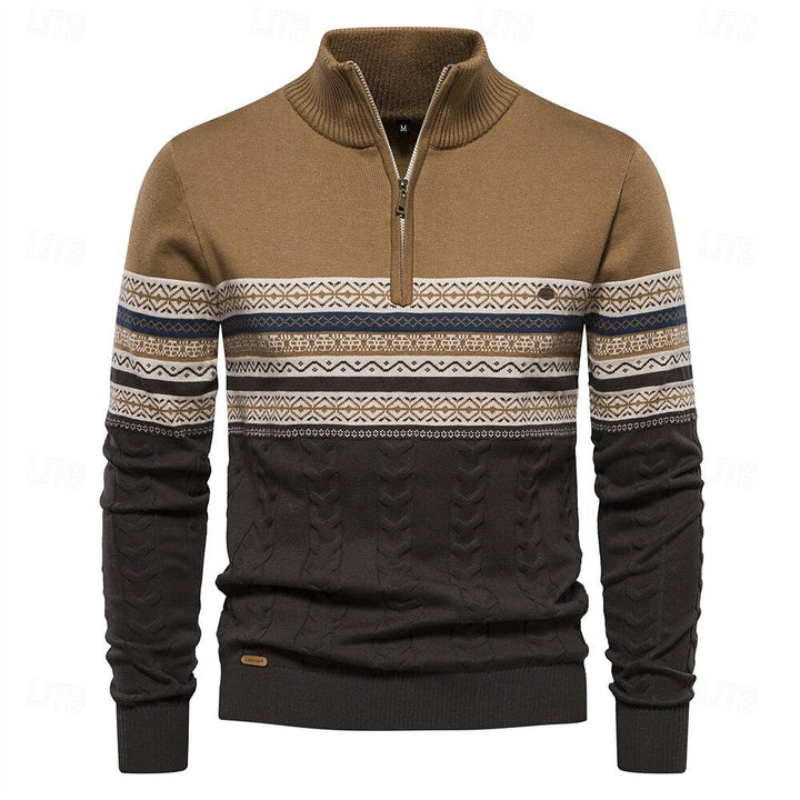 Logan™ | Nordic Knit Sweater for Classic Winter Style