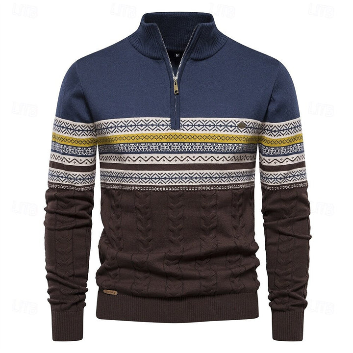 Logan™ | Nordic Knit Sweater for Classic Winter Style
